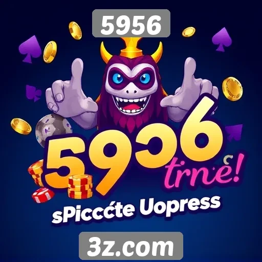 5956 oferece promoções de jogos para novos usuários