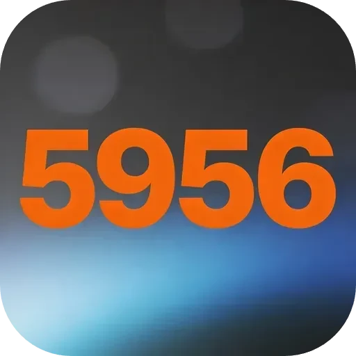 5956