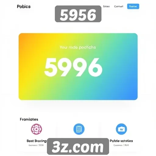 Visão geral do site 5956 e suas funcionalidades